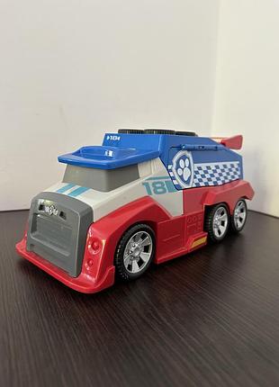 Іграшковий патруль автомобіль-трансформер paw patrol ready race rescue – mobile pit stop