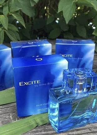Туалетна вода excite for him oriflame