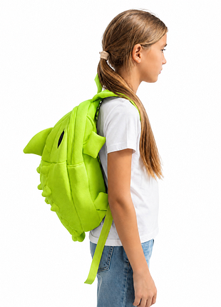 🎒 детский рюкзак «динозавр» 🦖💚 2