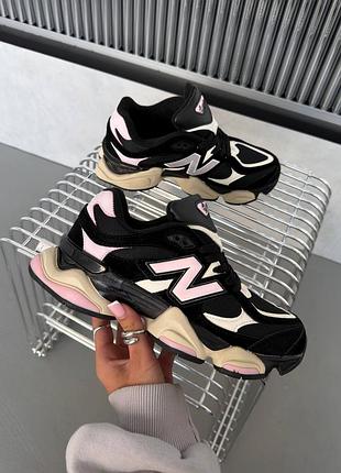 Кросівки new balance 9060 black pink