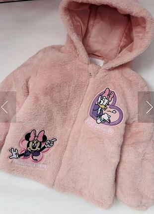 Родева дитяча куртка з капюшоном та персонажами disney minnie mouse