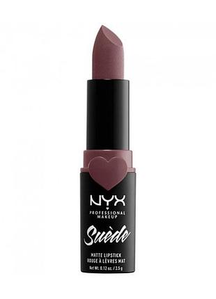 Suede matte lipstick 3.5 г №14 lavender and lace