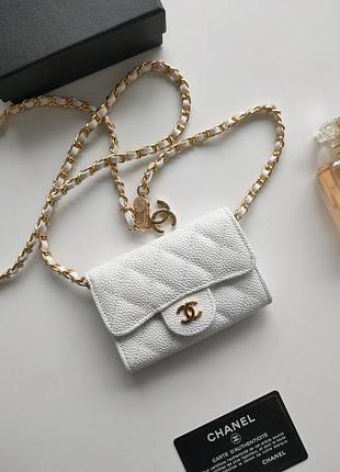Сумочка chanel сумка шанель міні mini шкіра мини