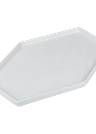 Сервировочное блюдо scandi mc5372 диаметр 12" белое