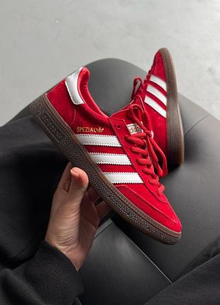 Жіночі кросівки adidas handball spezial red