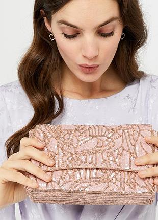 Сумка вышитая бисером accessorize