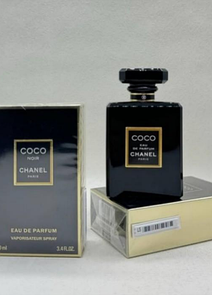 Парфуми жіночі coco noir chanel 100 мл парфум шанель коко ноір чорні нуар духи шанелька шанел ноїр парфюм женский