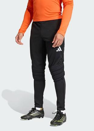 Adidas мужские спортивные штаны для вратаря форма вратарская черные tierro26 goalkeeper pants размер l kf5955