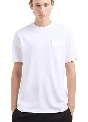 Нова футболка armani exchange розмір xxl metallic patch logo
