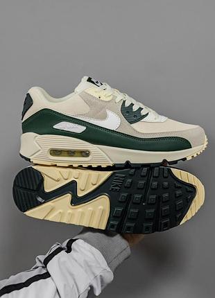 Чоловічі демісезонні повсякденні кросівки nike air max 90 premium 🔮