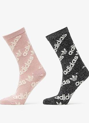 Жіночі шкарпетки adidas crew socks 2-pack.