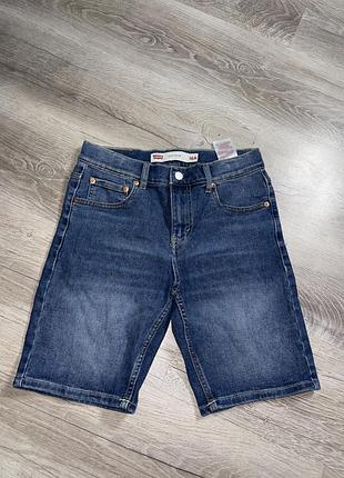 Джинсові шорти levi’s на хлопця 16р 170см