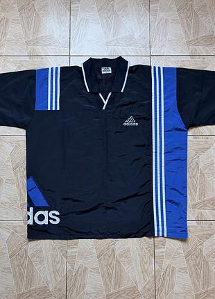 Поло retro vintage adidas equipment eqt polo shirt men’s xl big logo 90s vintage