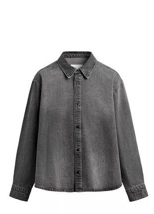Джинсова сорочка zara