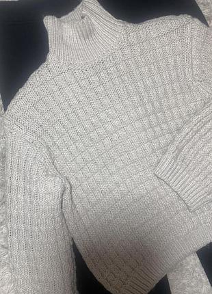 Жіночий теплий обʼємний светр h&m, s
