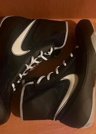 Боксерки nike machomai, боксерське взуття, обувь для бокса