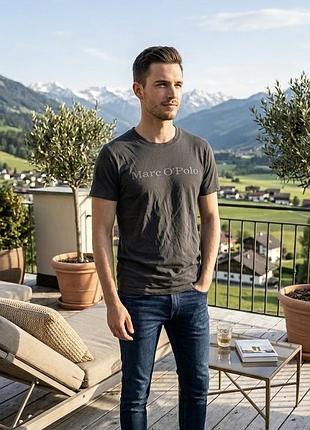 Брендова чоловіча футболка marc o’polo (organic cotton) m