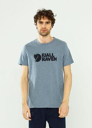 Чоловіча футболка fjallraven logo tee оригінал new!