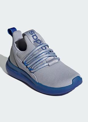 Спортивні кросівки adidas, сітка, сірий/синій, розмір 37 ( устілка 23.5 см)