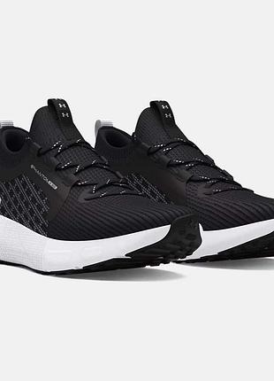 Мужские кроссовки для бега under armour ua charged rogue 4, черный/красный, сетка/текстиль, размер 44 (стелькам 28 см)