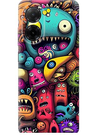 Чохол силіконовий на телефон xiaomi poco c71 4g смішні монстри "5549u-4146-58250"