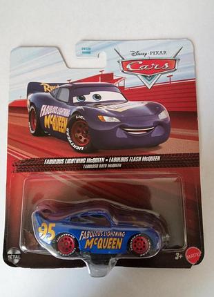 Машинка cars mattel "fabulous lightning mcqueen" №95 тачки