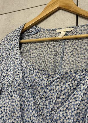 Блуза h&m у квітковий принт