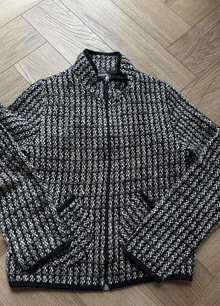 Фактурний в'язаний кардиган street one / кофта на блискавці