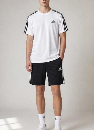 Чоловічий спортивний костюм футболка і шорти adidas🔥
