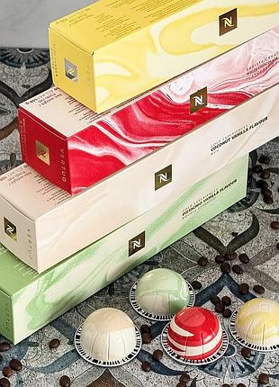 Індивідуальний мікс nespresso vertuo barista / ice — 20 тубів, склад узгоджується до оплати — з україни, швидша відправка
