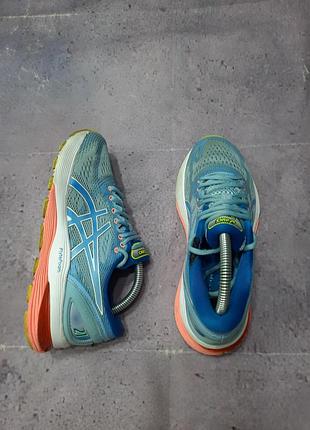 Кросівки жіночі asics блакитні, розмір 37.5