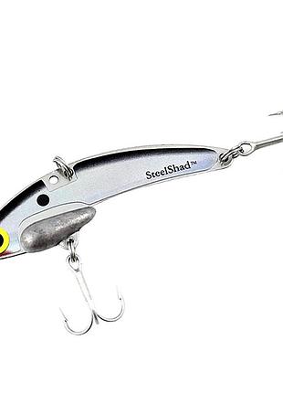 Вібрувальна блешня для лову щуки, окуня та судака цикада steelshad original 70mm 10.5g #tennessee shad (2317788)