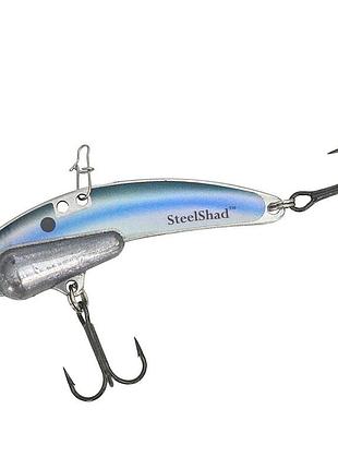 Вібрувальна блешня для лову щуки, окуня та судака цикада steelshad heavy 57mm 14g #kentucky shad (2317791)