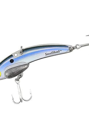 Вібрувальна блешня для лову щуки, окуня та судака цикада steelshad original 70mm 10.5g #kentucky shad (2317787)