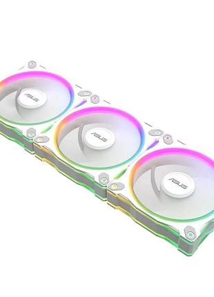 Комплект вентиляторов asus prime mr120 argb reverse 3 шт. 120 мм white (90da00l3-b09020)