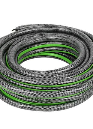 Шланг садовый hydroforce r41850-25 двухслойный 25 м 1/2" черно-серый с зеленым