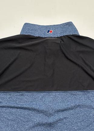 Лонгслив blue berghaus explore 1/4 zip top 4