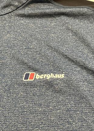 Лонгслив blue berghaus explore 1/4 zip top 7