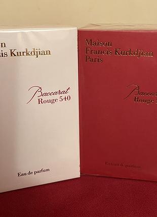 Kurkdjian baccarat rouge 540 extrait de parfum. оригінал