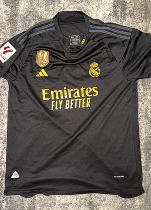 Футболка футбольна реал мадрид bellingham no5, 2xl slim fit