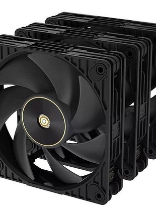 Комплект вентиляторов для корпуса asus proart pf120 triple pack 3 шт. 120 мм до 3000 об/мин black (90da00m0-b09020)