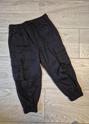 Дитячі штани карго, джогери river island 98