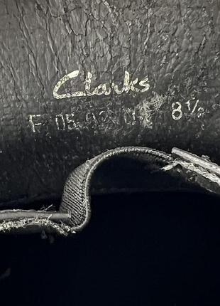 Шкіряні туфлі clarks 8