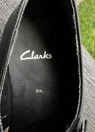 Шкіряні туфлі clarks 7