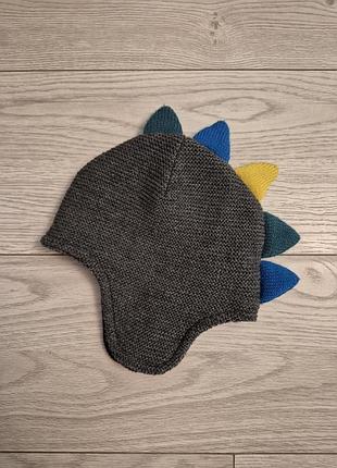 Дитяча шапка динозавр m&amp;s 18-36