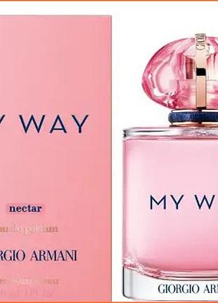 Армани май вей нектар - giorgio armani my way nectar парфюмированная вода 90 ml.
