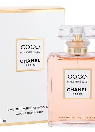 Chanel coco mademoiselle eau de parfum intense парфумована вода 100 ml. (шанель мадмуазель інтенс)