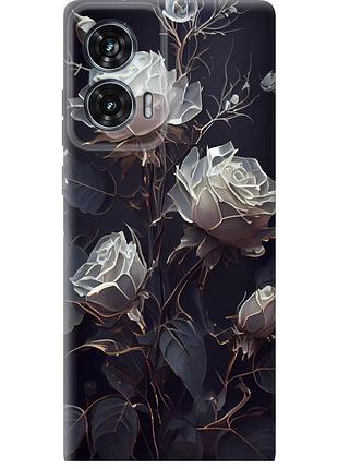 Чохол силіконовий на телефон motorola edge 50 fusion троянди 2 "5550u-3748-58250"