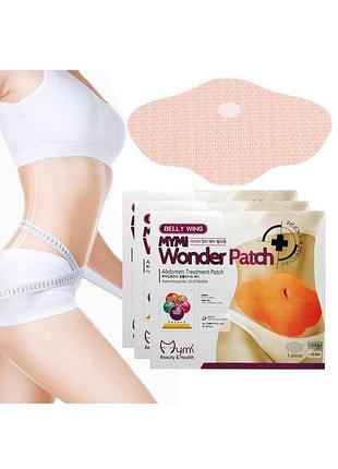 Пластырь для похудения mymi wonder patch (5 штук в упаковке) 205454k