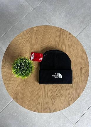 Шапка the north face (лого вишивка)